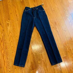 NWT Vintage LEE Deadstock Denim Blue Jeans Women’s Made In USA NEW 60s 70s